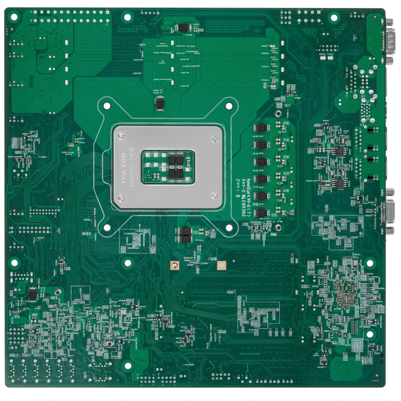 Материнская плата MB Supermicro X13SCL-F, Micro-ATX, 1x Intel Xeon 6300-series E-2400/Pentium (LGA-1700), 4x DIMM DDR5 UDIMM (SuperMicro MBD-X13SCL-F-B bundle), фото 2