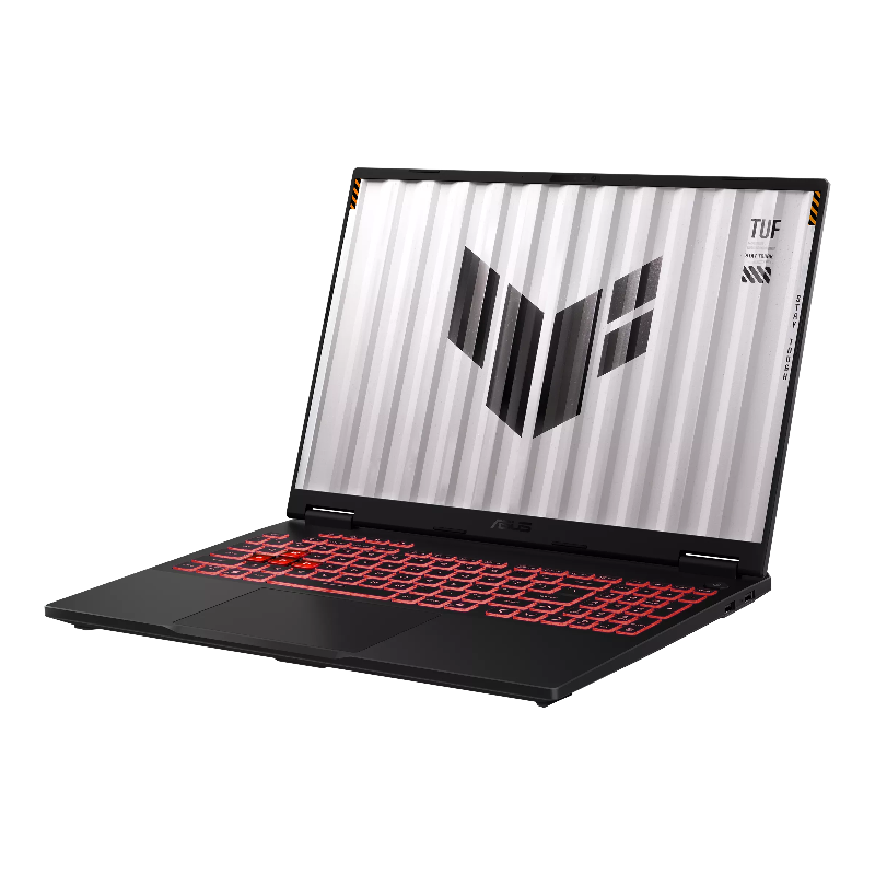 Ноутбук ASUS TUF A16 FA608PP-RV043 16"(1920x1200 (матовый, 165Hz) IPS)/AMD Ryzen R9 8940HX(2.4Ghz)/16384Mb/512PCISSDGb/noDVD/Ext:nVidia GeForce RTX 5070(8192Mb)/Cam/BT/WiFi/90WHr/war 1y/2.2kg/Jaeger Gray/DOS, фото 2