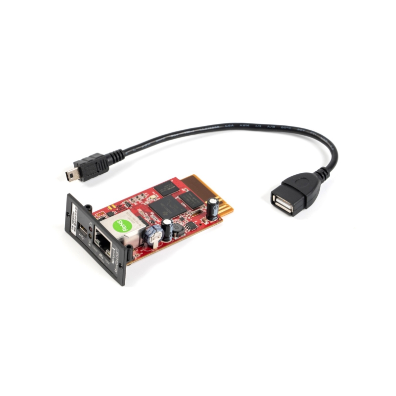 Сетевая карта Бастион SNMP DA 806 для мониторинга ИБП по локальной сети, фото 5
