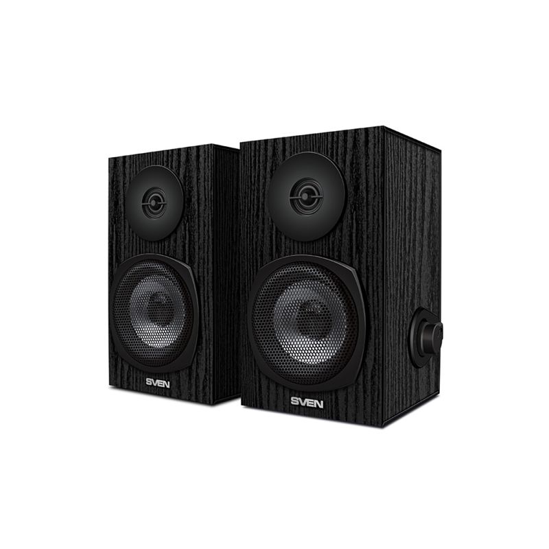 Колонки Sven SPS-575 SV-016166, акустическая система 2.0, 2×3 Вт, питание от USB, чёрные, фото 2