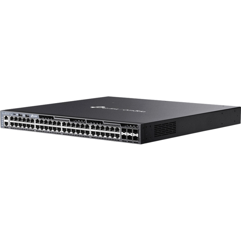 Коммутатор TP-Link Omada SG6654XHP управляемый L3, 48 портов PoE+ 1 Гбит/с, 6 SFP+ 10 Гбит/с, фото 2
