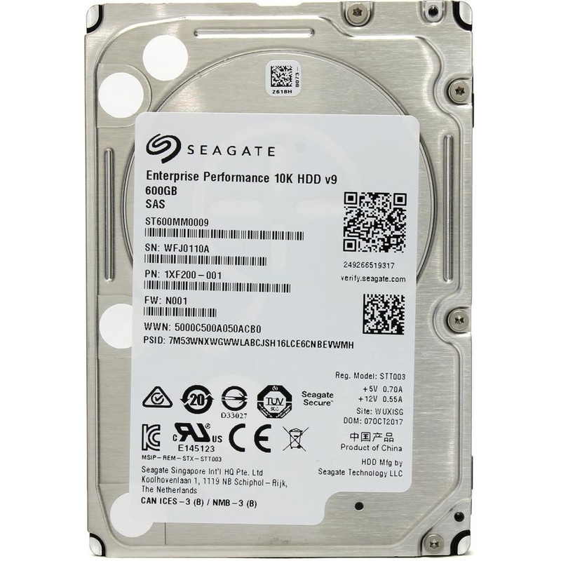 Жёсткий диск HDD Seagate SAS 600Gb 2.5" Enterprise Performance 10K 128MB (Seagate ST600MM0009), фото 3