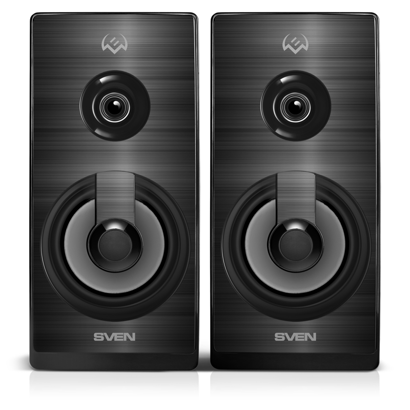 Колонки Sven SPS-512, 6 Вт, проводное подключение, чёрный, фото 3