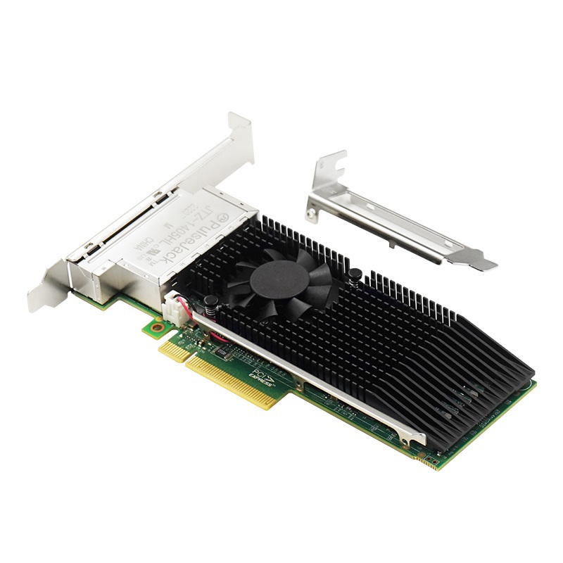 Сетевая карта LR-Link LREC9804BT, 4 медных порта 10 Гбит/с, PCIe 3.0 x8, Intel XL710, фото 3