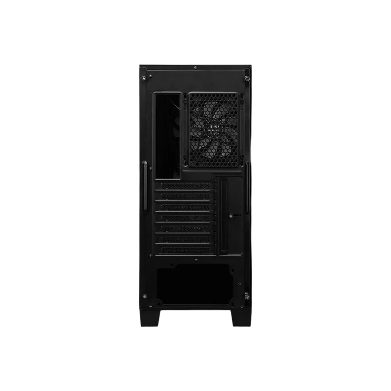 Корпус ПК без блока Case MSI MAG FORGE 120A AIRFLOW, Midi-Tower, TG, 6x120mm ARGB, 2xUSB-A 3.0, ATX, mATX, mITX Black, фото 5