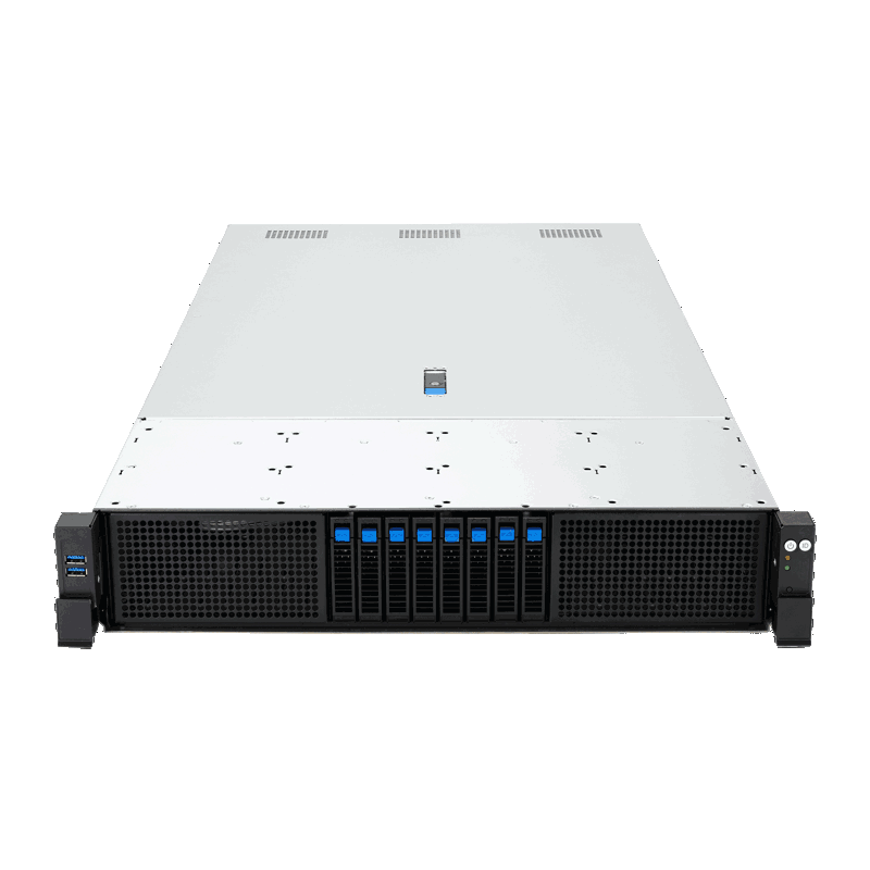 Серверная платформа ASUS RS720A-E13-RS8G, 2U, 2x SP5 (LGA 6096P) TDP 400W, 24x DDR5 6400, 8 x 2.5" hsb NVME, 6 x PCIe gen5 x8 (ASUS 90SF0441-M000H0), фото 2