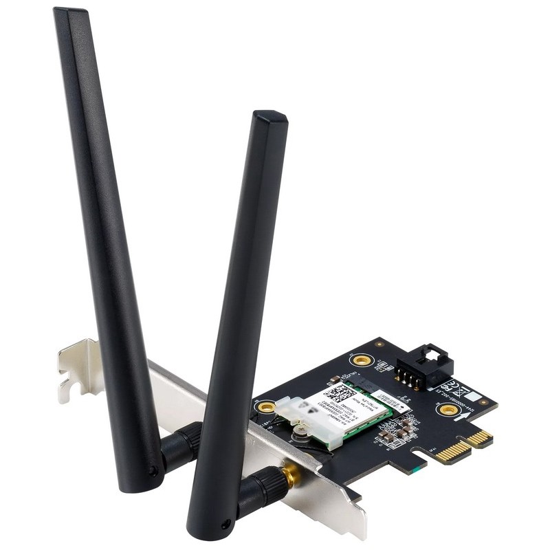 Wi-Fi адаптер ASUS PCE-AXE5400 PCI Express, Wi-Fi 6, 2,4/5/6 ГГц, Bluetooth 5.0, фото 2