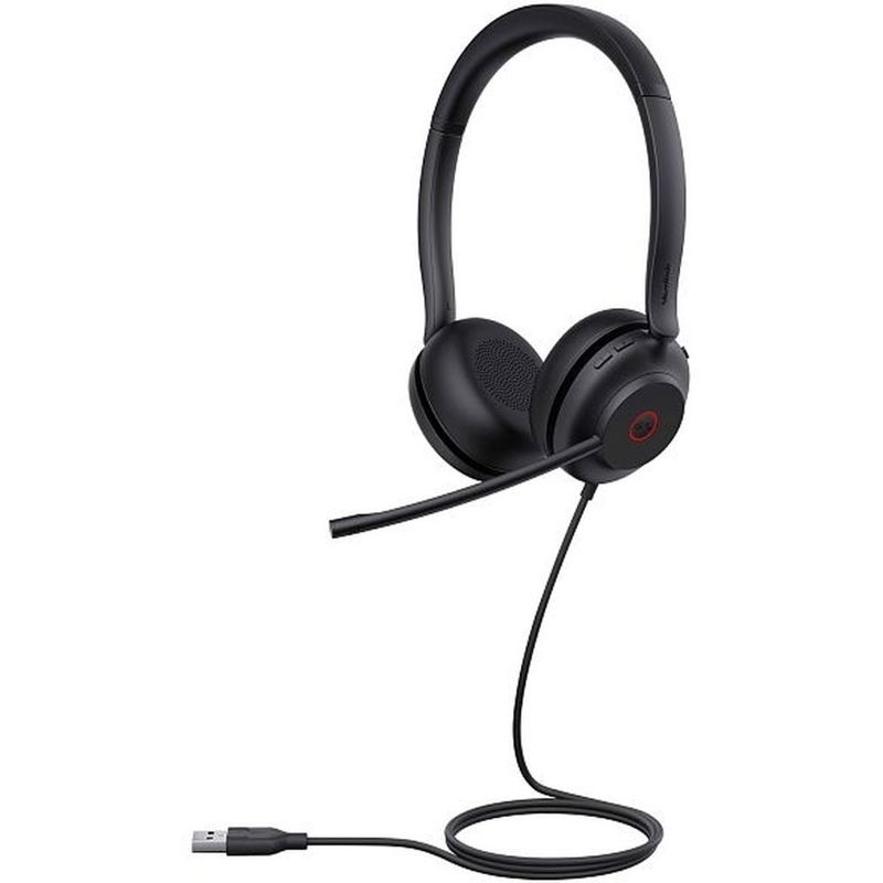 Гарнитура Yealink UH35 Dual UC, проводная, USB-C и USB-A, на оба уха, активное шумоподавление, фото 2