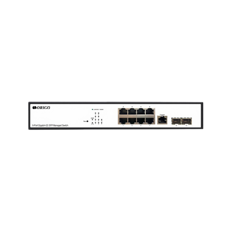 Коммутатор Origo OS3110 управляемый L2, 8 портов 1 Гбит/с, 2 SFP, для стойки 19″, фото 2
