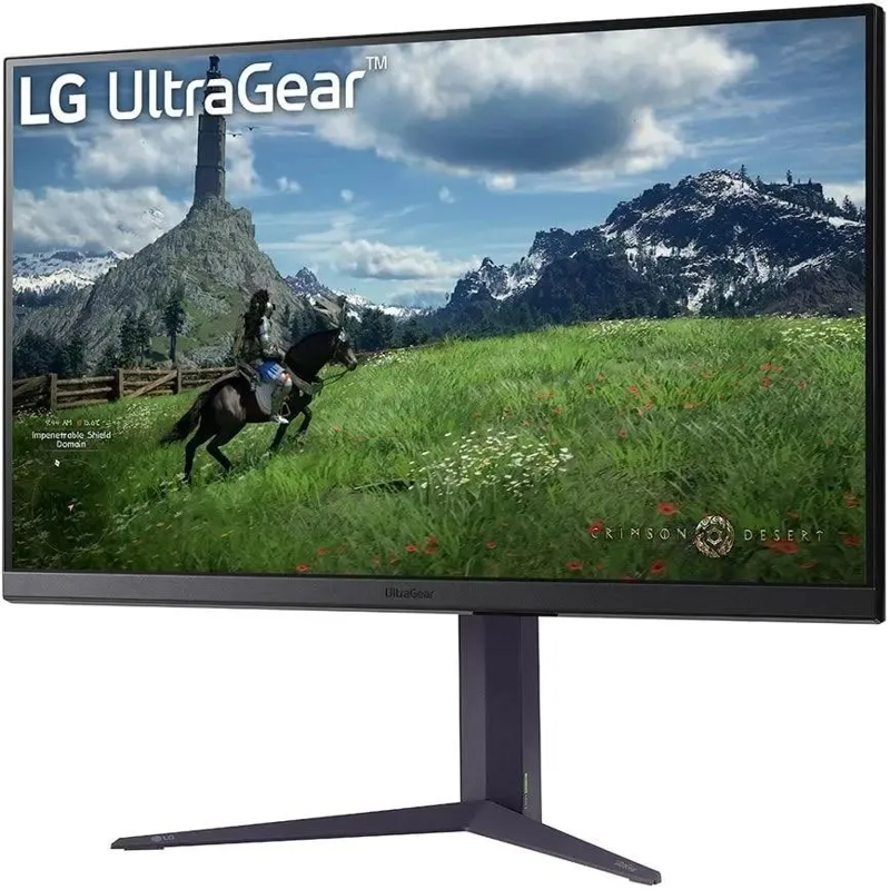 Монитор LG UltraGear 32GS85Q-B, 31.5 ″, 2560x1440, 180 Гц, IPS, 350 кд/м², тёмно-серый, фото 4