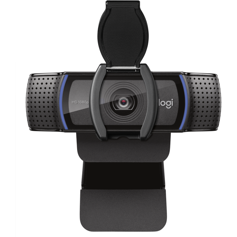 Веб-камера Logitech C920S Pro HD Webcam, 1920х1080, 30 к/с, фокус автоматический, угол обзора 78 °, фото 3