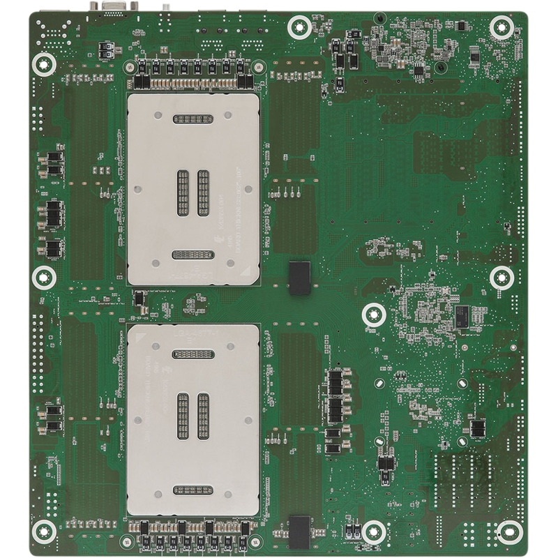 Материнская плата ASRock SP2C741D16-2T, EEB, 2x LGA 4677 5th/4th Gen Intel Xeon Scalable, 16x DDR5 RDIMM RDIMM-3DS, 5x PCIe5.0 CXL1.1 x16 (ASRock 90-SXGCW0-A0UAYF), фото 3