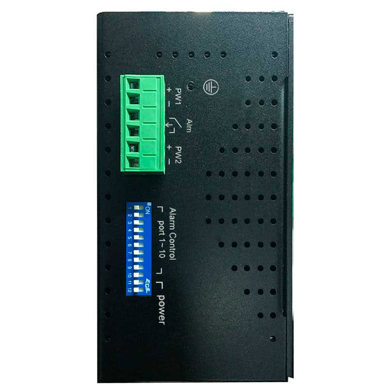 Коммутатор Osnovo SW-80822/ILR промышленный L2+, 8 портов PoE 1 Гбит/с, 2 комбо-порта, 240 Вт, фото 5