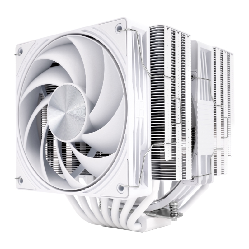 Кулер для процессора Thermalright Frost Tower 140, 2011, AM4, AM5, LGA115X, LGA1200, LGA1700 и др., белый, фото 6