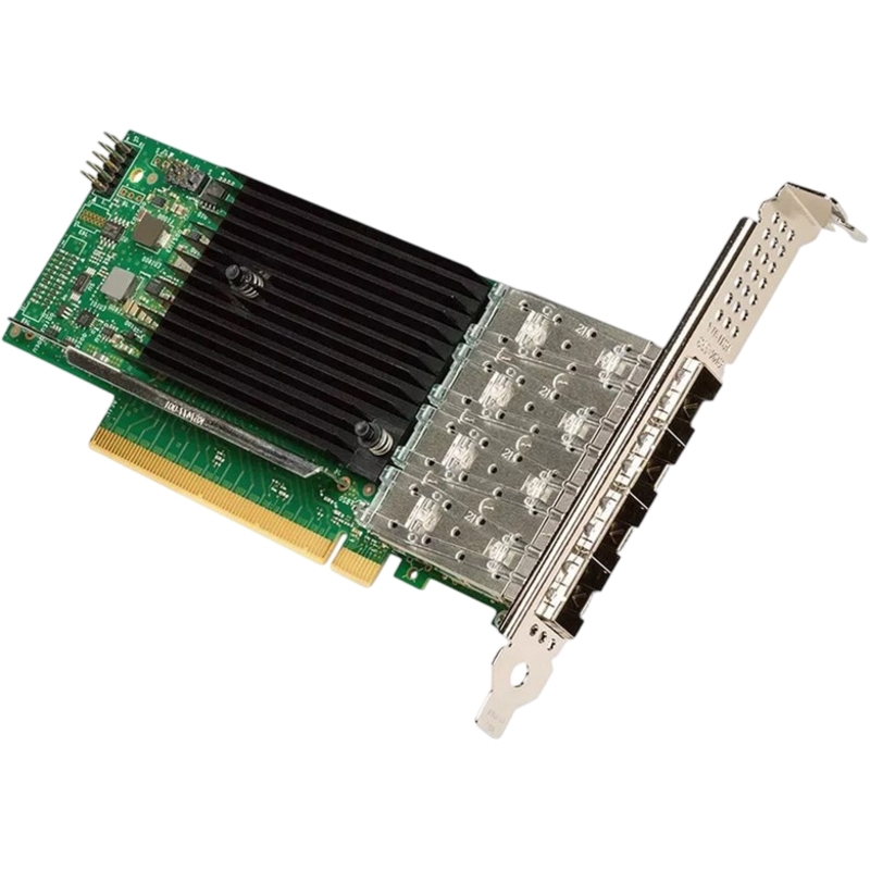 Сетевая карта Intel E810-XXVDA4, 4 порта SFP28 25 Гбит/с, PCIe 4.0 x16, RDMA, фото 4