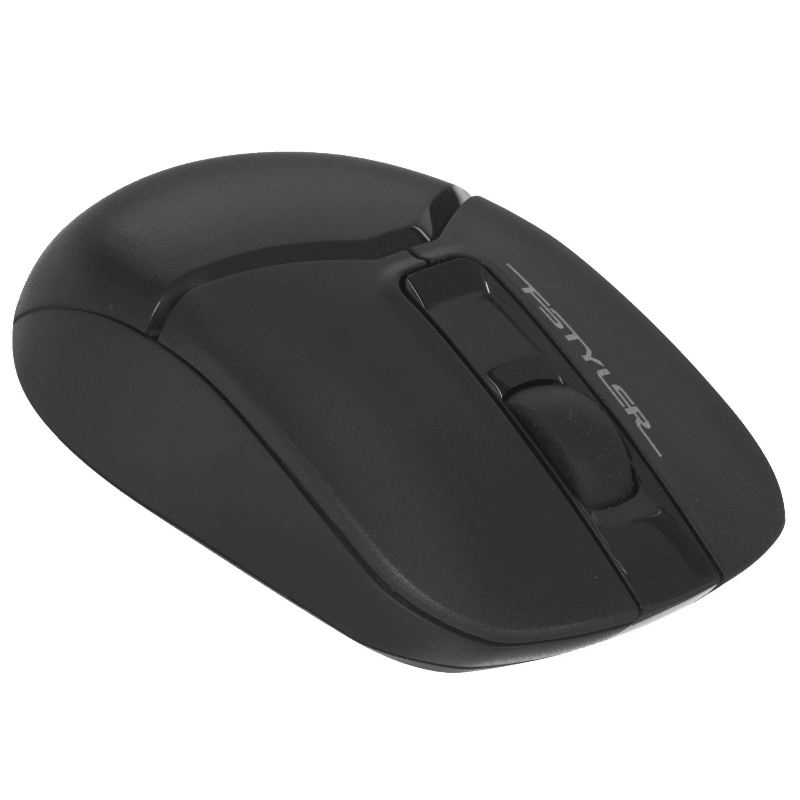 Комплект клавиатура и мышь A4Tech + Fstyler FG1012, беспроводное подключение, USB-A, чёрный, фото 10