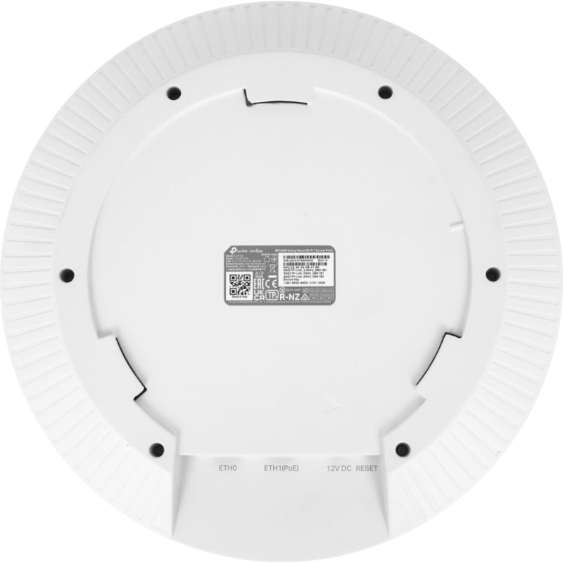 Потолочная точка доступа TP-Link Omada EAP783, Wi-Fi 7, BE19000, трёхдиапазонная, 2 порта LAN, PoE, фото 5