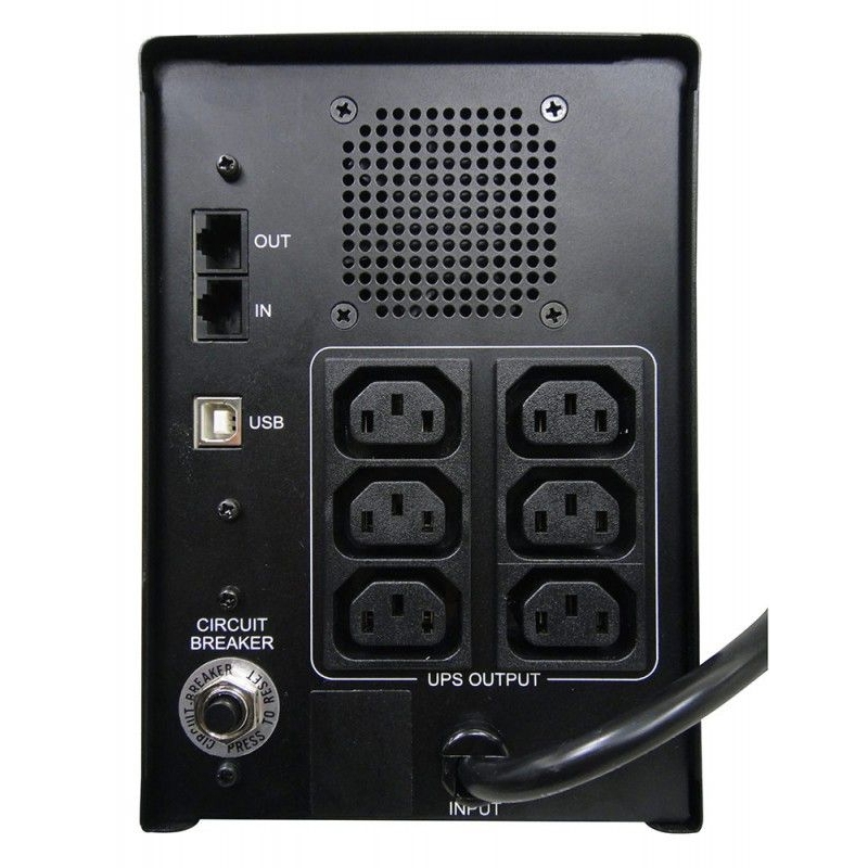 ИБП Powercom IMD-3000AP, 3000 ВА, 1800 Вт, Line-Interactive, 6 розеток, IEC C13, фото 5