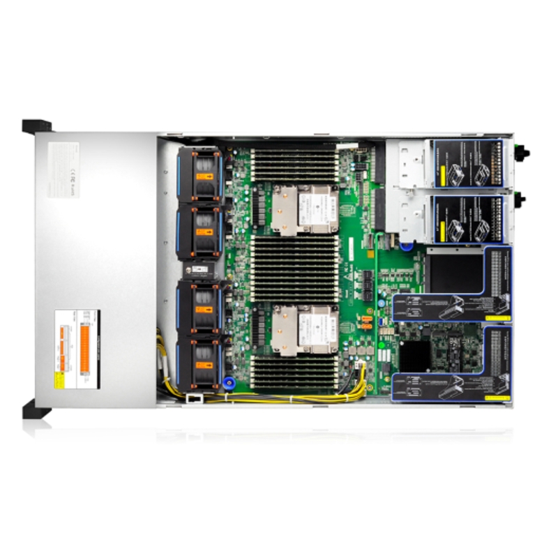 Серверная платформа Gooxi SL201-D25RE 2u 25bay server with expander bp,based on ice skylake; 2xPCle 3.0x16;4xPCle 3.0x8, 2x 2.5" rear SAS (Gooxi 0.81.502.1037), фото 3