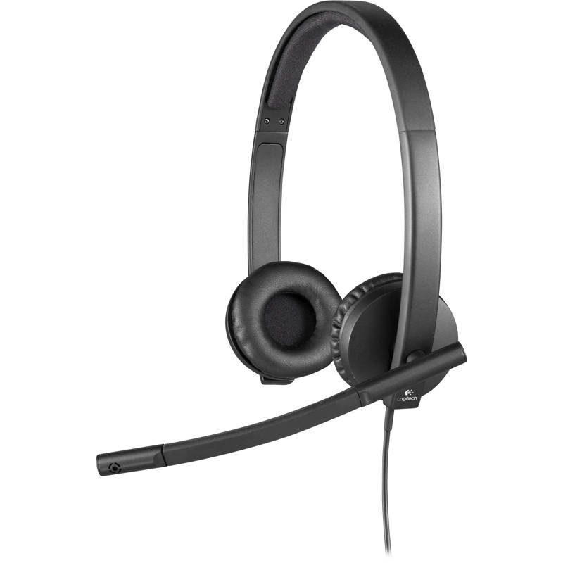 Гарнитура Logitech Headset H570E USB Stereo OEM (Logitech 981-000575), фото 3