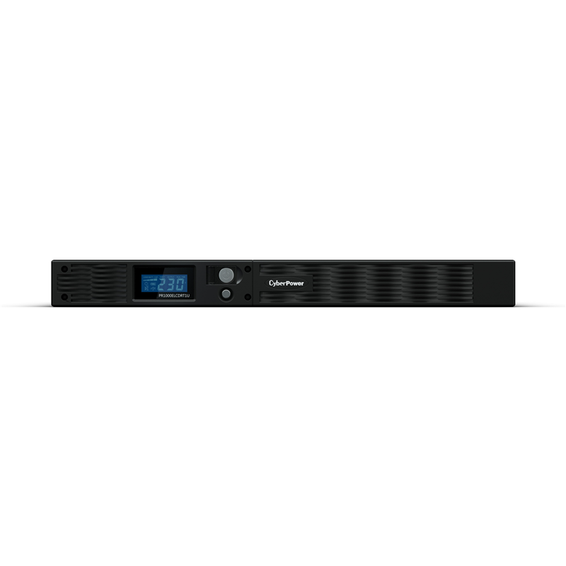 ИБП Cyberpower PR1000ELCDRT1U, 1000 ВА, 670 Вт, Line-Interactive, 6 розеток, IEC C13, фото 4