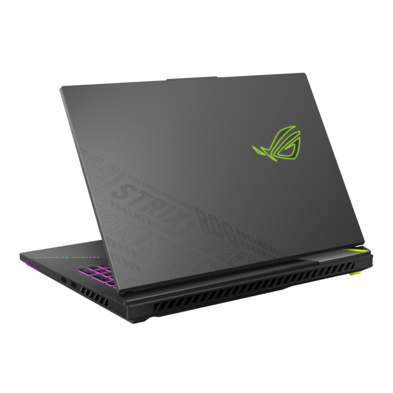 Ноутбук ASUS ROG Strix G18 G814PM-S8117 18"(1920x1200 IPS (матовый, 144Hz) )/AMD Ryzen 9 8940HX(2.4Ghz)/16384Mb/512PCISSDGb/noDVD/Ext:NVIDIA GeForce RTX 5060(8192Mb)/Cam/BT/WiFi/90WHr/war 1y/3kg/Volt Green/noOS, фото 6