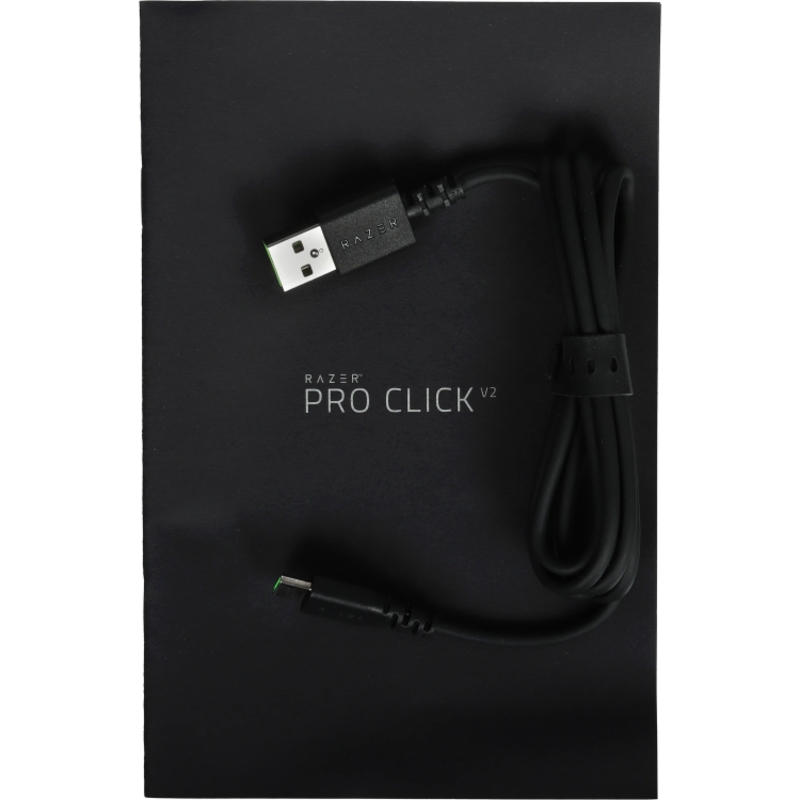 Мышь Razer Pro Click V2, USB-A, Bluetooth, радиоканал, чёрный, подсветка, фото 7