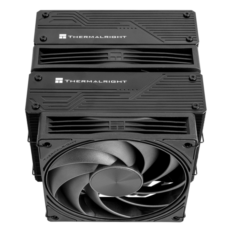Кулер для процессора Thermalright Frost Tower 140, 2011, AM4, AM5, LGA115X, LGA1200, LGA1700 и др., чёрный, фото 7