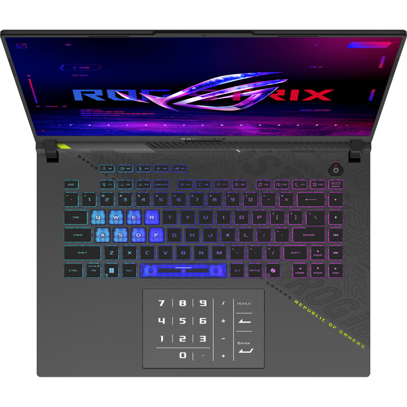 Ноутбук ASUS ROG Strix G16 G614PR-RV027, 8940HX, 16 ГБ ОЗУ, 1024 ГБ, RTX 5070 Ti, 16 дюймов, фото 6