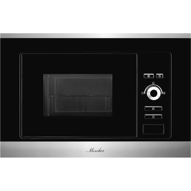 Встраиваемая микроволновая печь Monsher MMH 201 BX, 20 л, 800 Вт, гриль, чёрный/нержавеющая сталь, фото 2