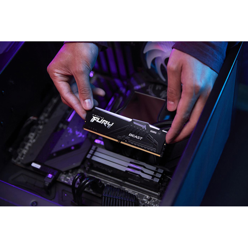 Оперативная память Kingston KF556C40BB2A-32, 32 ГБ, DDR5, 5600 МГц, DIMM, CL40, фото 8