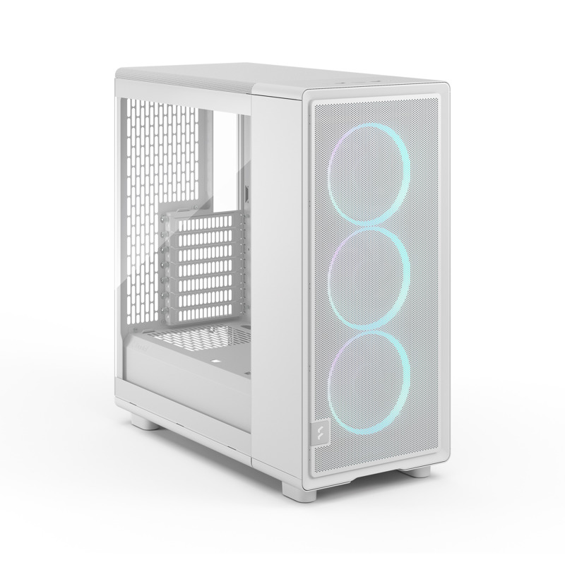 Корпус для ПК Fractal Design Epoch TG RGB Clear Tint, Midi Tower, белый, под ATX, mATX, Mini-ITX, фото 3