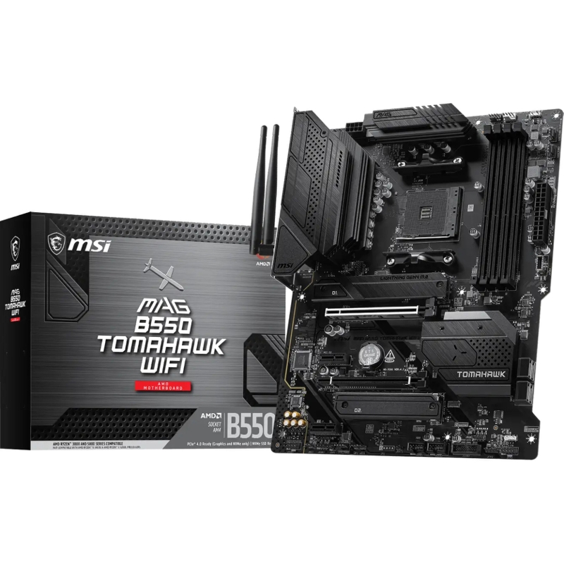 Материнская плата MSI MAG B550 TOMAHAWK WIFI, AM4, AMD B550, ATX, DDR4, фото 5