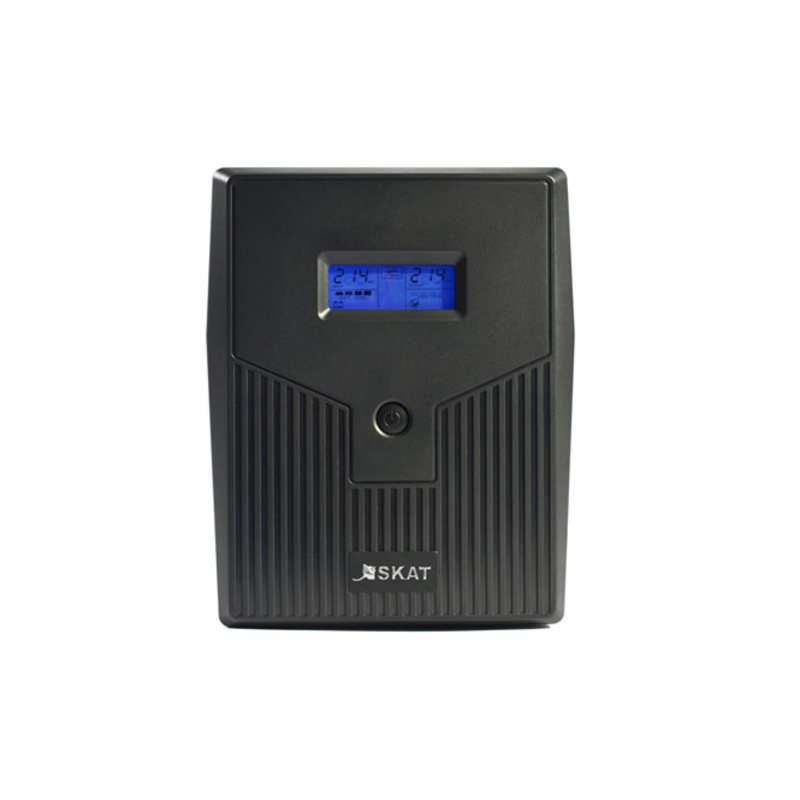 ИБП Бастион 457 SKAT-UPS 1500-IN-2x9 ИБП 220В, 900 Вт, Line-Interactive, 4 розетки, Schuko, фото 2