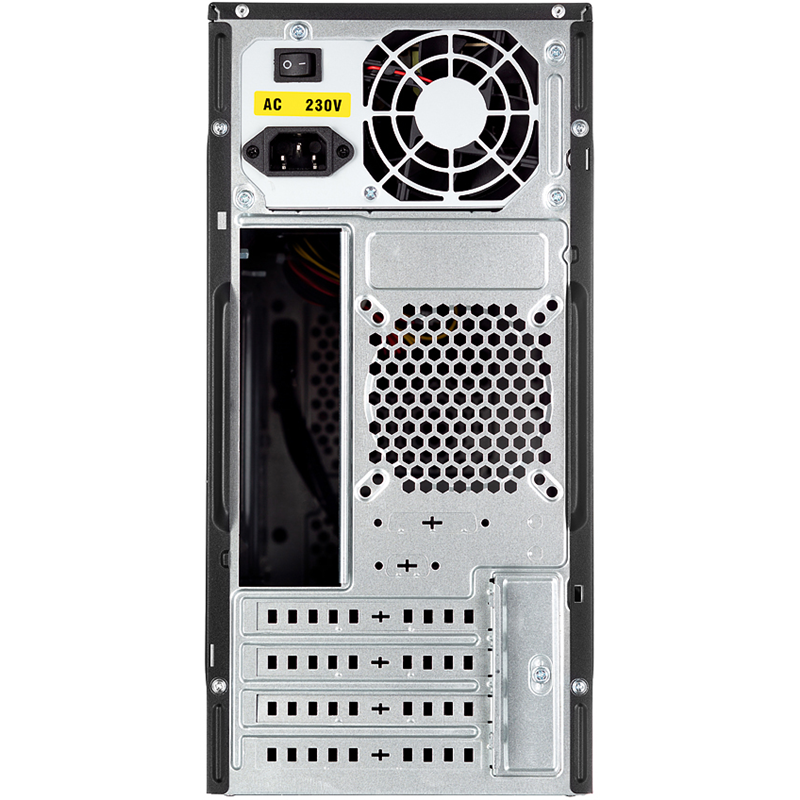 Корпус для ПК Foxline FL-702, Mini Tower, с БП 500 Вт, чёрный, под mATX, Mini-ITX, фото 3