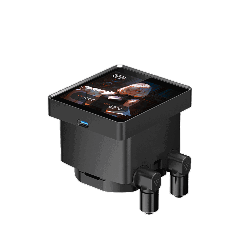 Система жидкостного охлаждения PcCooler DT360 ARGB Display BK, вентилятор 120 мм, фото 4