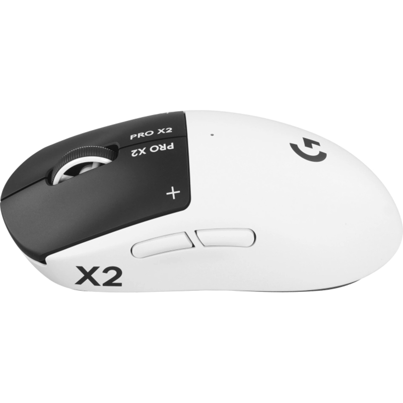 Мышь Logitech G Pro X2 Superstrike, радиоканал, 44000 dpi, белый, чёрный, фото 4
