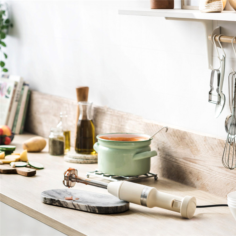 Погружной блендер KitchenAid 5KHBV83EAC, 180 Вт, венчик и измельчитель, стакан 1 л, кремовый, фото 6