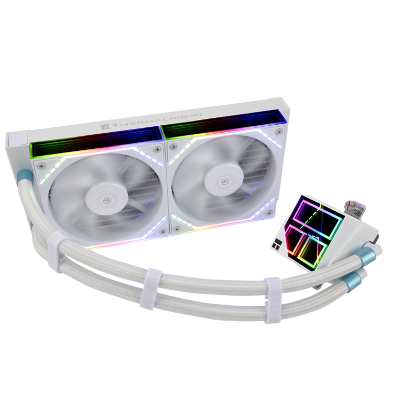 Система жидкостного охлаждения Thermalright Frozen Infinity 240, вентилятор 120 мм, белый, фото 3
