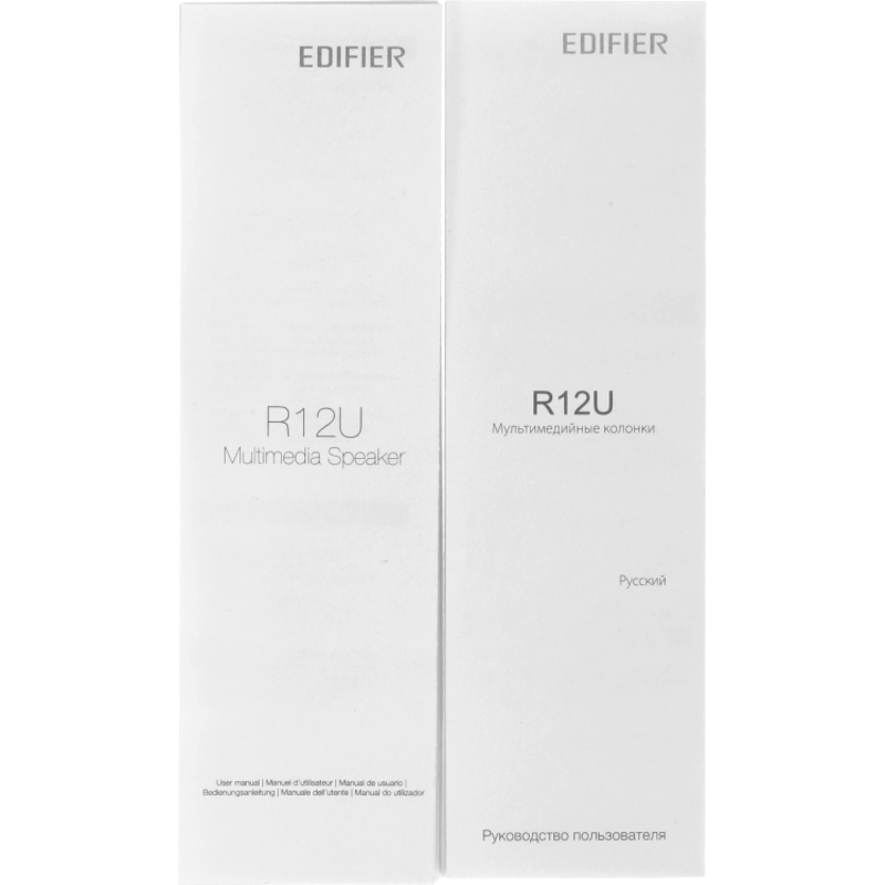 Акустическая система Колонки Edifier R12U, 4 Вт, проводное подключение, чёрный, фото 6