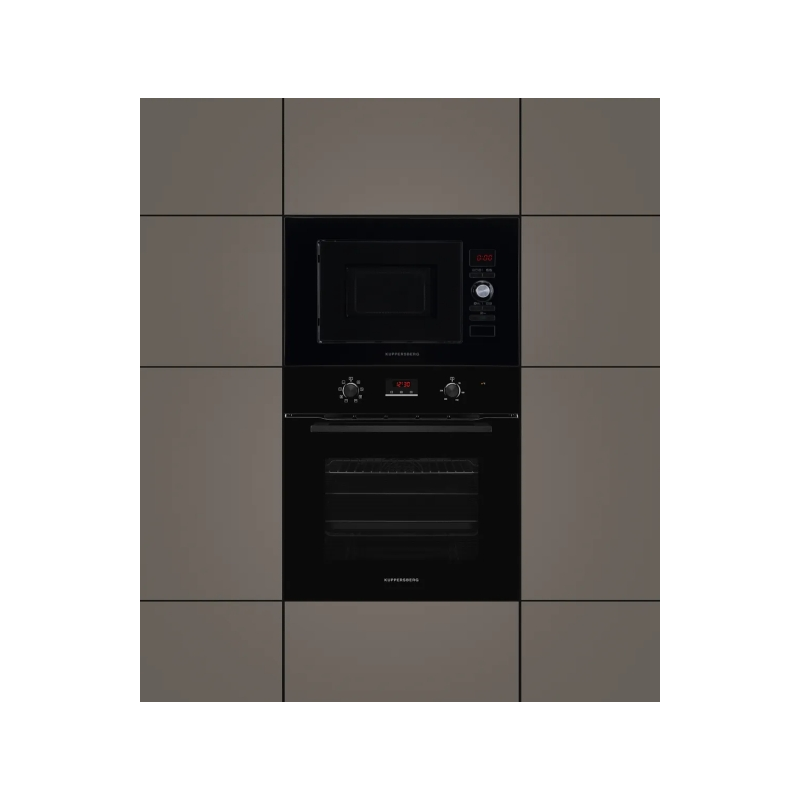 Встраиваемая микроволновая печь Kuppersberg HMW 625 B, 20 л, 800 Вт, гриль, 8 уровней мощности, чёрная, фото 4