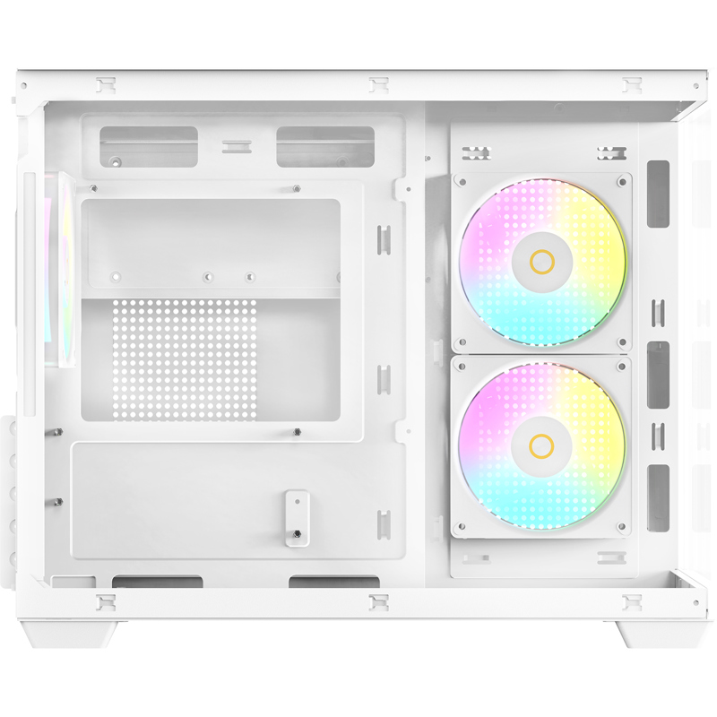 Корпус для ПК Ocypus Gamma C54 WH ARGB, Midi Tower, белый, под mATX, mITX, подсветка ARGB, фото 6