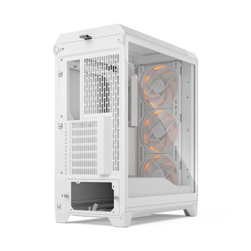Корпус для ПК Fractal Design Meshify 3 RGB TG Clear Tint, Midi Tower, белый, подсветка ARGB, фото 10