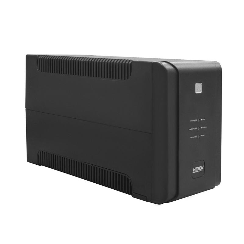 ИБП Hiden Line-Iinteractive Tower UPS Schuko LED ULS1000E, 1000 ВА, 600 Вт, Line-Interactive, 6 розеток, фото 3