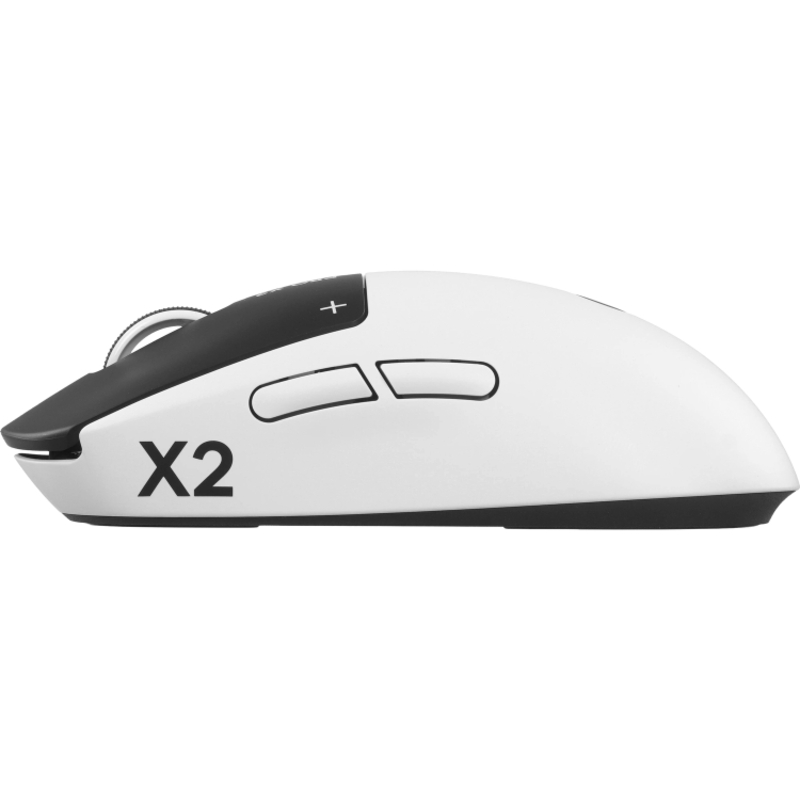 Мышь Logitech G Pro X2 Superstrike, радиоканал, 44000 dpi, белый, чёрный, фото 5
