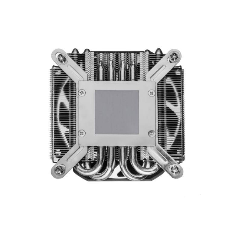 Корпусной вентилятор Foxline CPU Cooler DB32i, 3400 об/мин, чёрный, поток 41.46 CFM, шум 33 дБА, фото 3