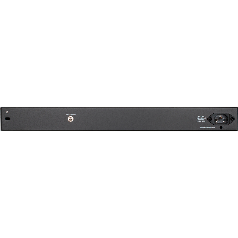 Коммутатор D-Link DGS-1210-28MP/F4A смарт L2, 24 порта PoE 1 Гбит/с, 4 комбо SFP, 370 Вт, фото 3