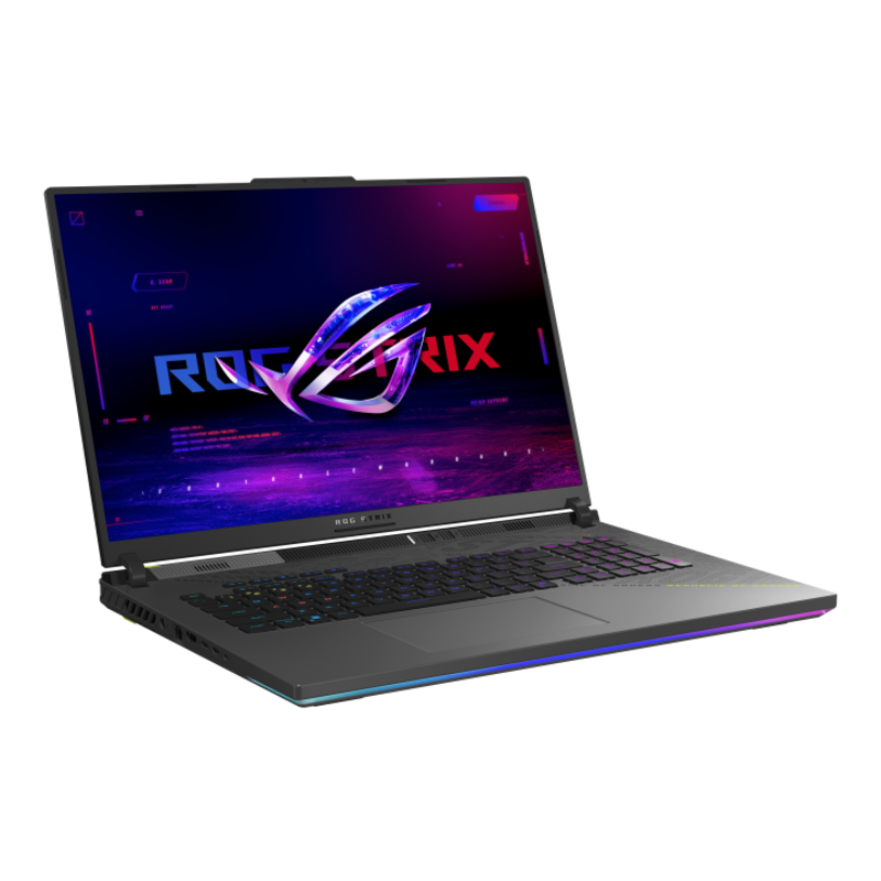 Ноутбук ASUS ROG Strix G18 G814PM-S8117 18"(1920x1200 IPS (матовый, 144Hz) )/AMD Ryzen 9 8940HX(2.4Ghz)/16384Mb/512PCISSDGb/noDVD/Ext:NVIDIA GeForce RTX 5060(8192Mb)/Cam/BT/WiFi/90WHr/war 1y/3kg/Volt Green/noOS, фото 4