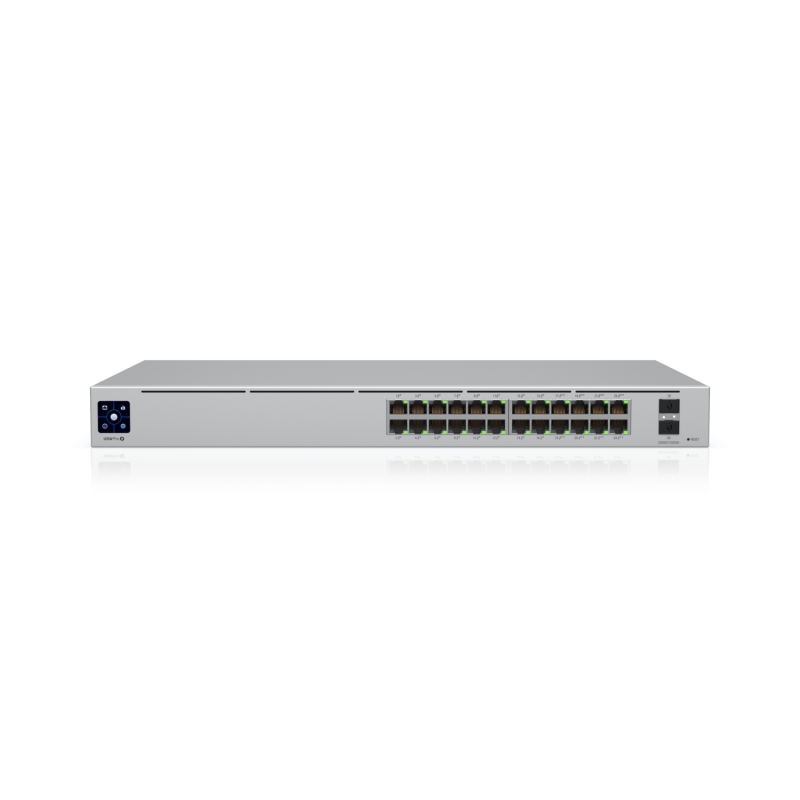 Коммутатор Ubiquiti USW-Pro-24-POE уровня L3, 24 порта 1 Гбит/с, PoE++ 400 Вт, 2 SFP+, фото 4