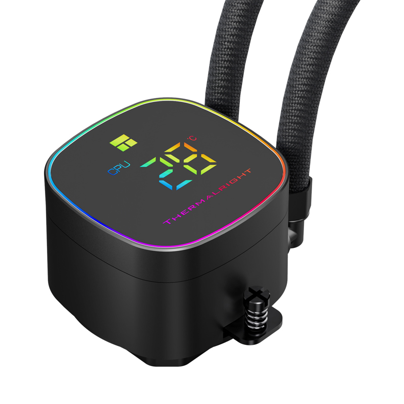 Система жидкостного охлаждения Thermalright Frozen Horizon 240 Digital, чёрный, фото 6